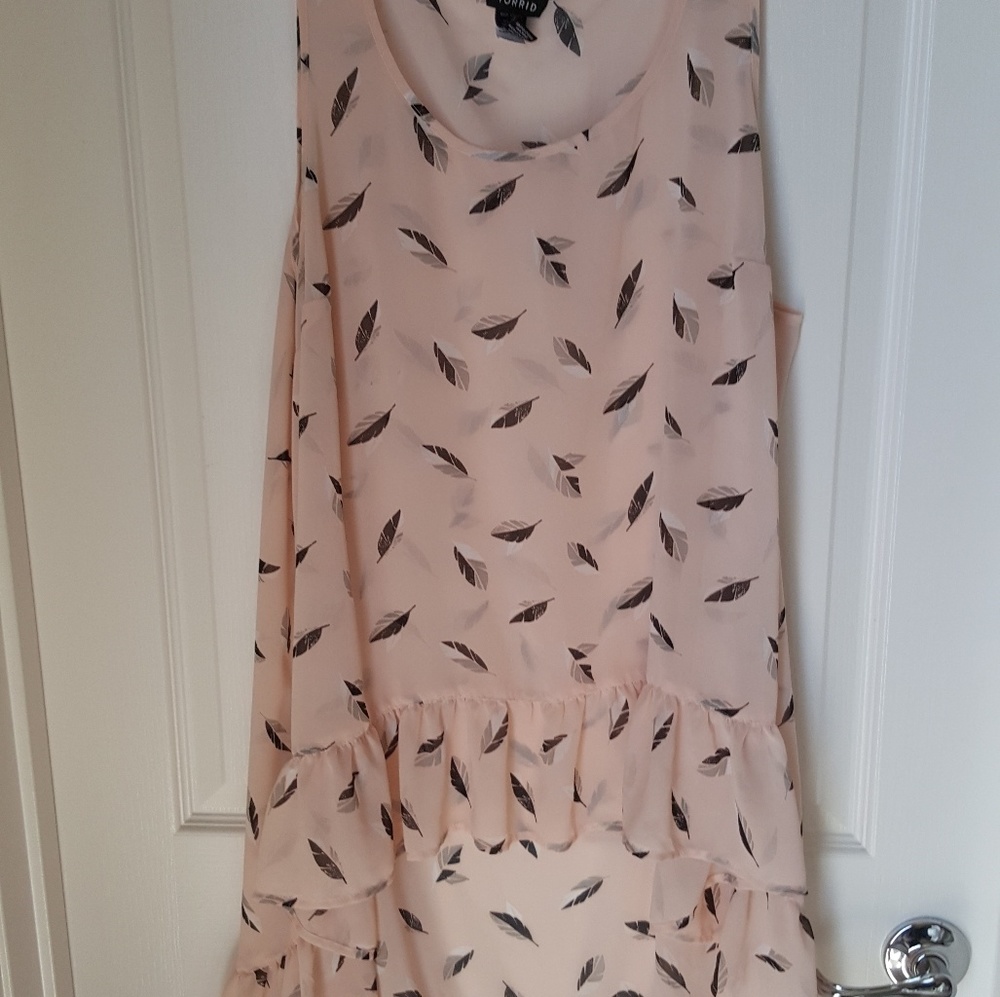 TORRID High Low Ruffle Tank